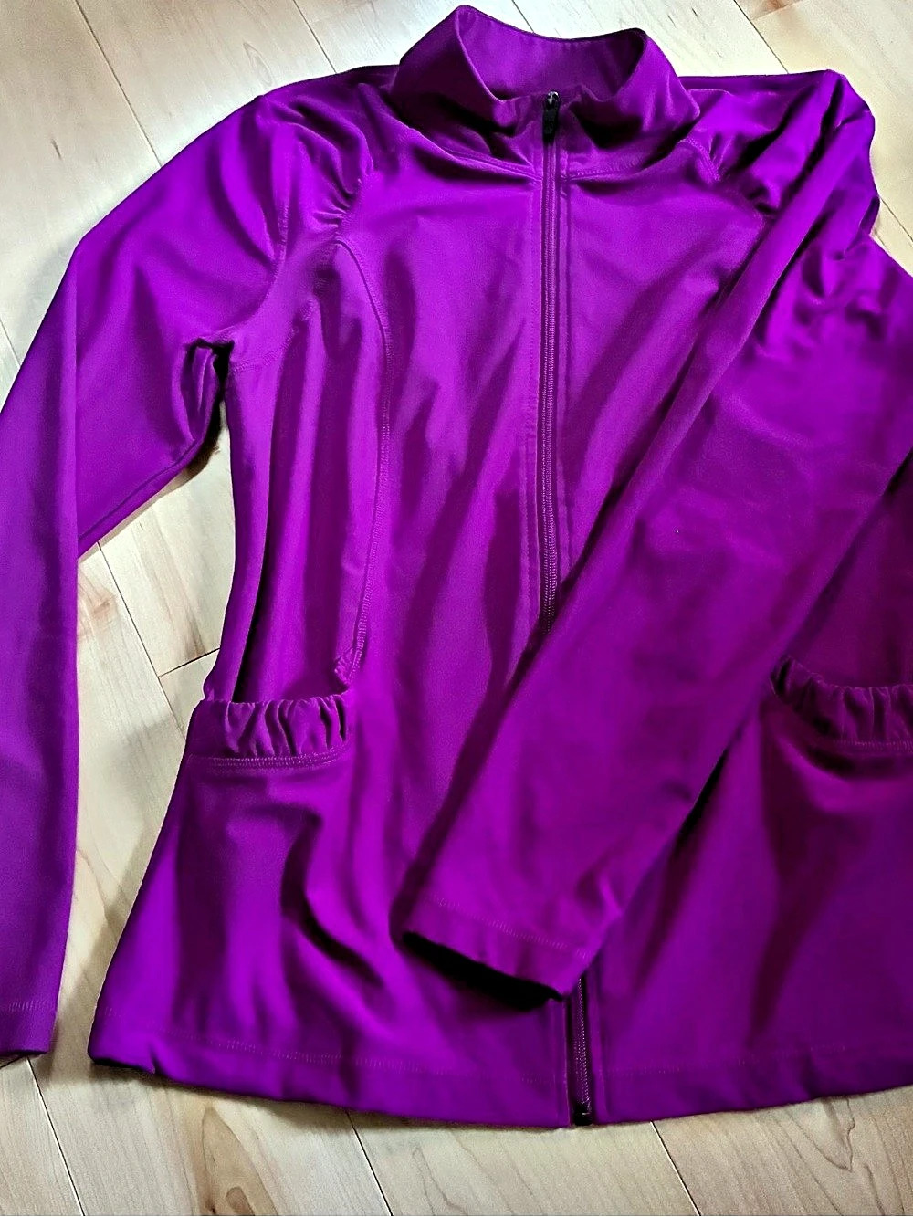 Xersion Women's Purple Track Jacket Size Medium
